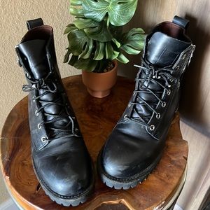 Leather Redwing Motorcycle boot
